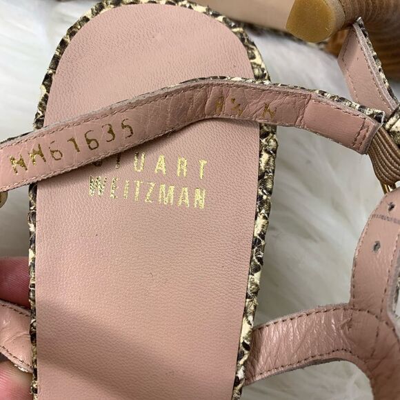 Stuart weitzman snakeskin slingback sandals - Picture 7 of 7